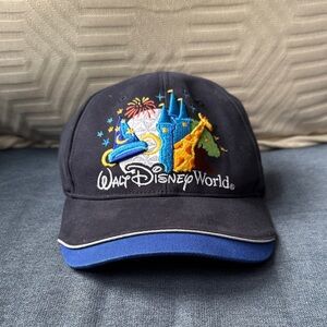 Vintage Walt Disney World Hat / Velcro / Y2K